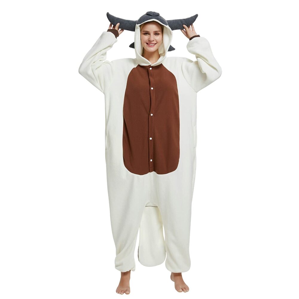 7233 Unisex Adult Anime Sleepwear Animal Cartoon Costume Pajama Christmas